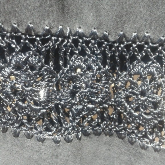 NWOT LEATHER SUEDE BEST - Picture 4 of 5